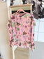 Luisa Cerano 100% silk floral top