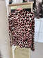 Andco Woman travel quality animal print blouse