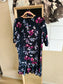 Sissy-Boy Jess jurk floral navy