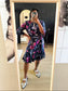 Sissy-Boy Jess jurk floral navy