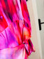 Shoeby la tie dye dress marble print