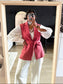 Ydence Danique rayonmix gilet oudroze