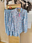 Another Label co-ord set hamptons long island print (blouse + rok)