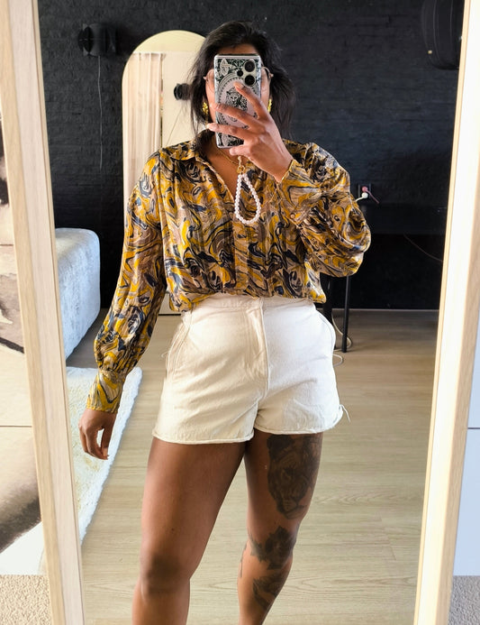 Dante6 Collyn marble lurex blouse
