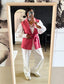 Ydence Danique rayonmix gilet oudroze