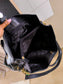 Michael Kors Hamilton east west large soft leather satchel tote black