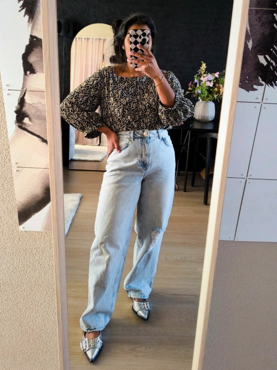 Opus Farrie flower viscose top