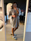MSCH ressler sweat dress grey melange