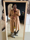 Steps the camel trenchcoat