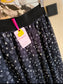 Pennyblack perforated hearts print midi rok