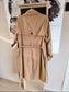 Steps the camel trenchcoat