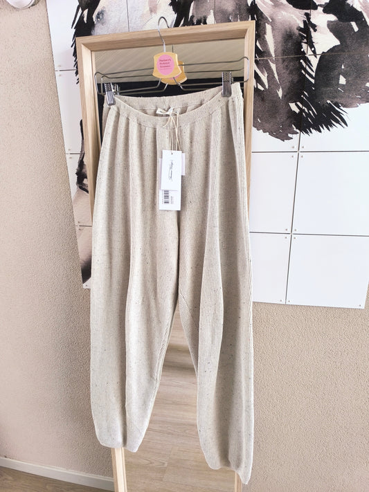 American Vintage Dozborow joggers ecru chine
