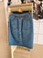 Vintage unieke LEE Gossip denim rok