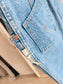 Vintage unieke LEE Gossip denim rok
