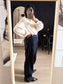 Zara relaxed fit high waist wide leg jeans