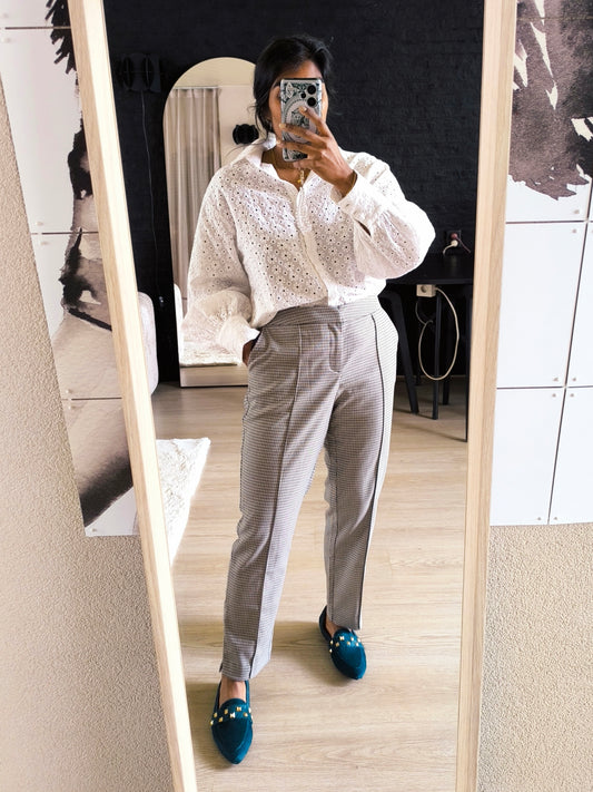 Circle Of Trust Arly pied de poule cropped pants
