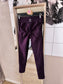 Ares crunch sport tights midnight purple
