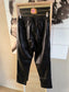 My Jewellery Limited vegan leather pants zwart