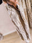 Circle Of Trust happy tree upcycled maxi jurk beige