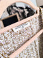 Circle Of Trust happy tree upcycled maxi jurk beige