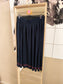 10FEET lurex plissé rok navy
