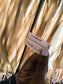 Parasol the fringe bohemian natural beige