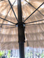 Parasol the fringe bohemian natural beige