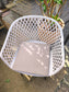 Tuinstoelen set/4 webbing warm grey