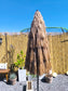 Parasol the fringe bohemian natural beige