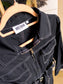 WRSTBHVR denim overall jumpsuit raven black