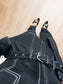 WRSTBHVR denim overall jumpsuit raven black