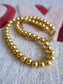 I AM JAI grote kralen ketting goud