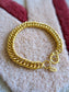 I AM JAI grote gourmet armband goud