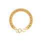 I AM JAI grote gourmet armband goud