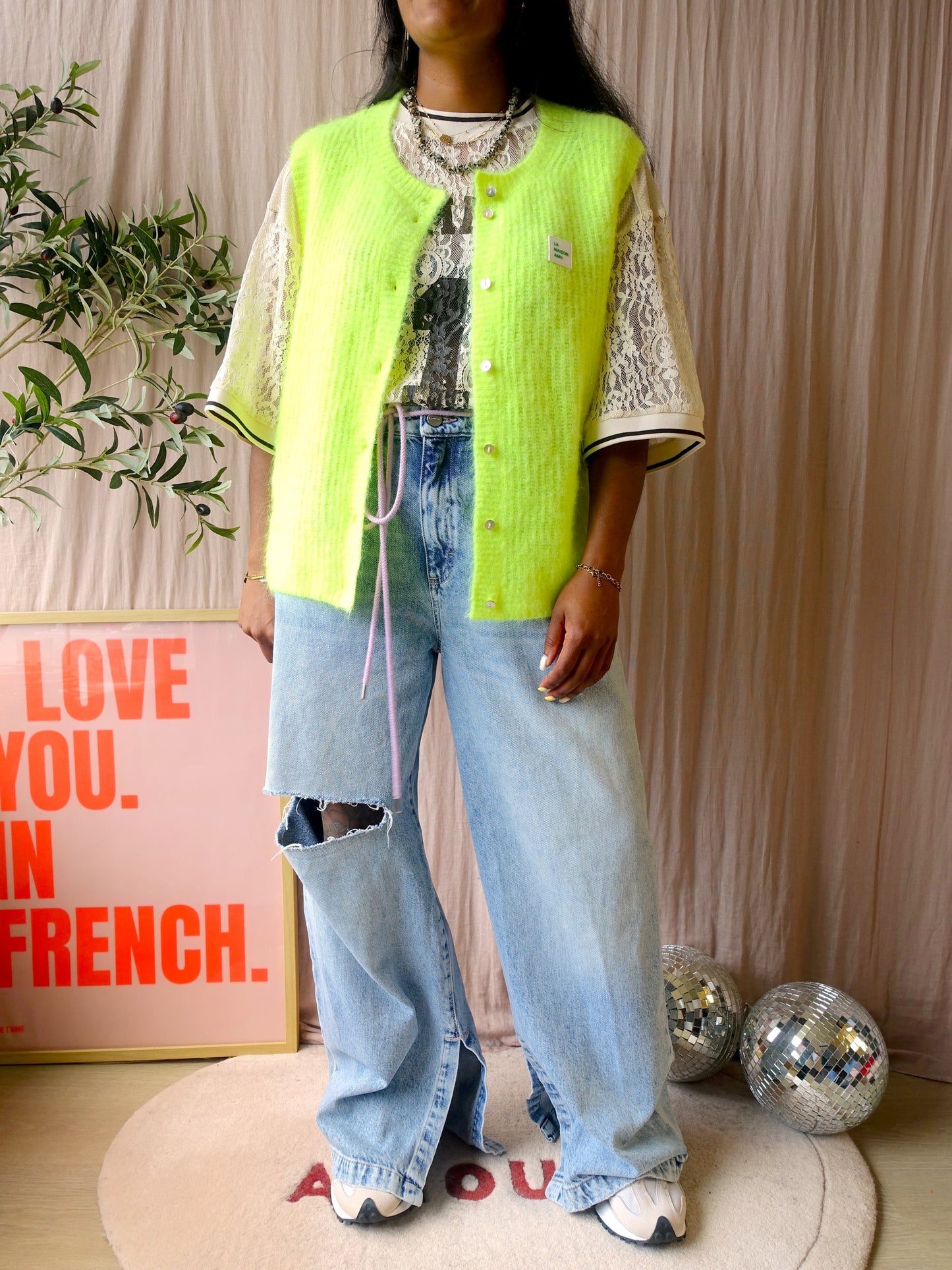 Icon Denim Gracy wide leg baggy jeans