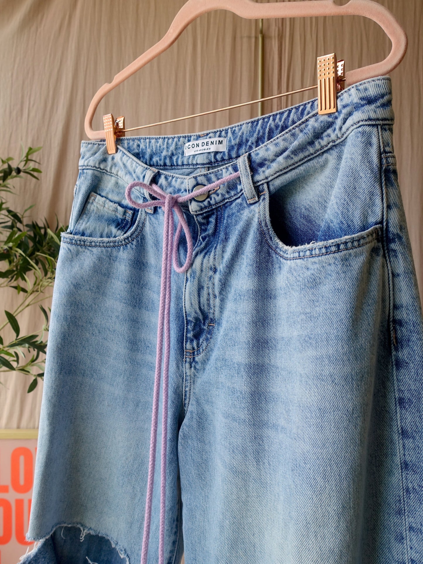 Icon Denim Gracy wide leg baggy jeans
