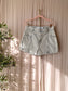 Iro Paris high waist denim shorts brion light grey
