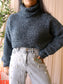 Isabel Marant Étoile oversized turtle neck knit graphite grey