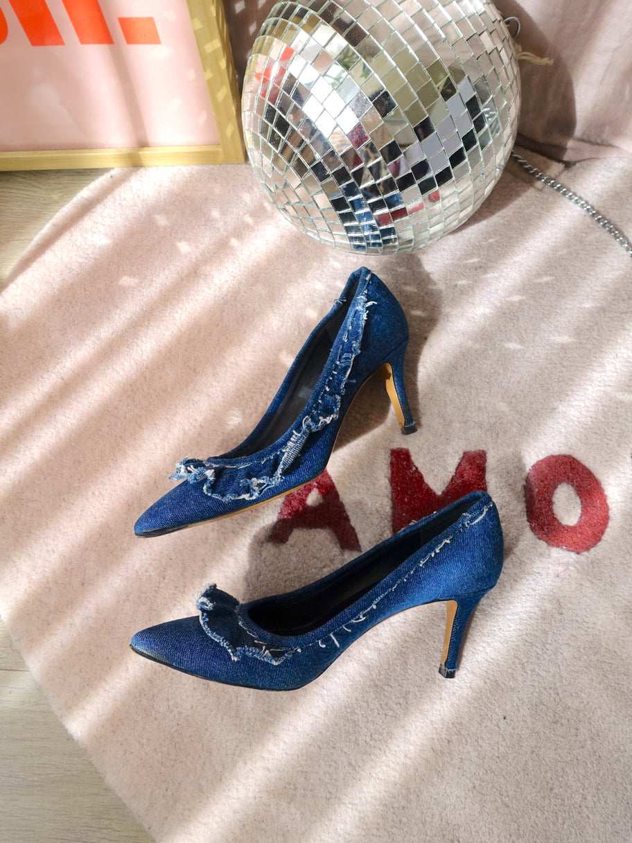 Isabel Marant exclusive denim pumps