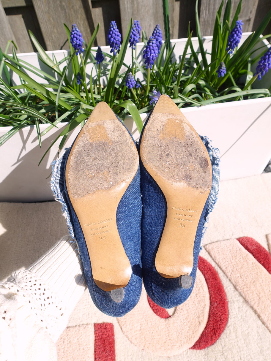 Isabel Marant exclusive denim pumps