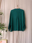 La Fée Maraboutée batwing top posy green