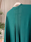 La Fée Maraboutée batwing top posy green