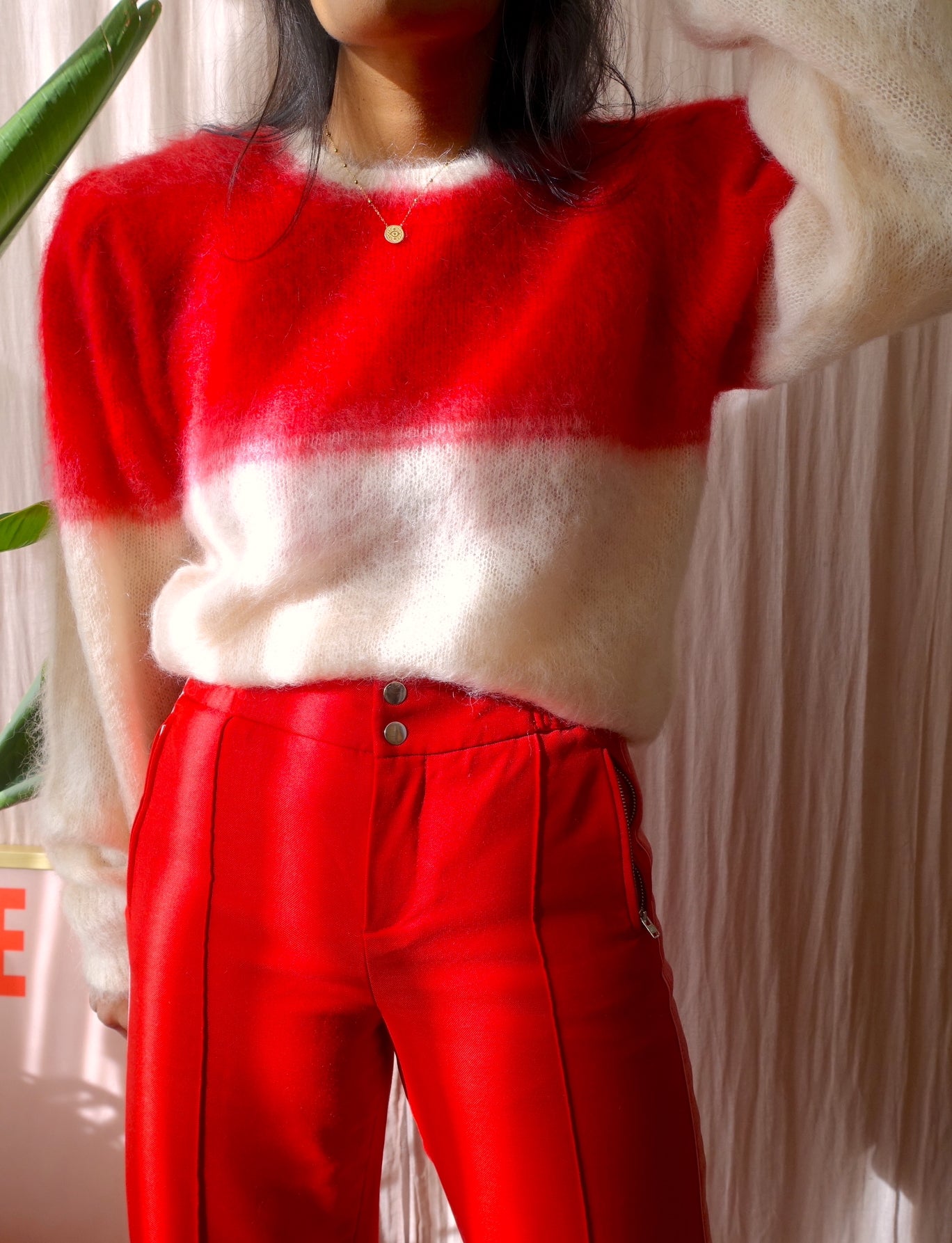 Isabel Marant Etoile deniz padded mohair knit