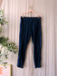 Studio Anneloes travel quality pinstripe pantalon midnight blue