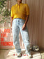 Ivy & Oak rib poloshirt sunshine yellow