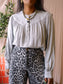 JC Sophie soft visco blouse silver grey