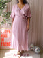 J.C. Sophie daphne cupro jurk blush