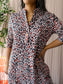 Jane Lushka travel quality leopard print jurk