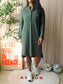 Jane Lushka travel quality sportsstripe jurk forest