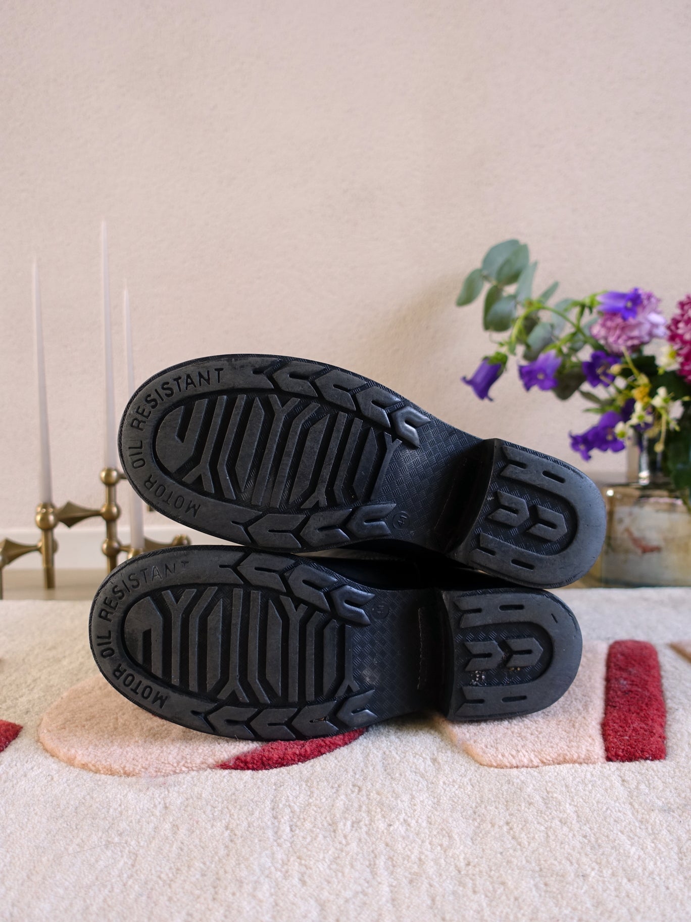 Johnny Bulls mid biker boot zwart